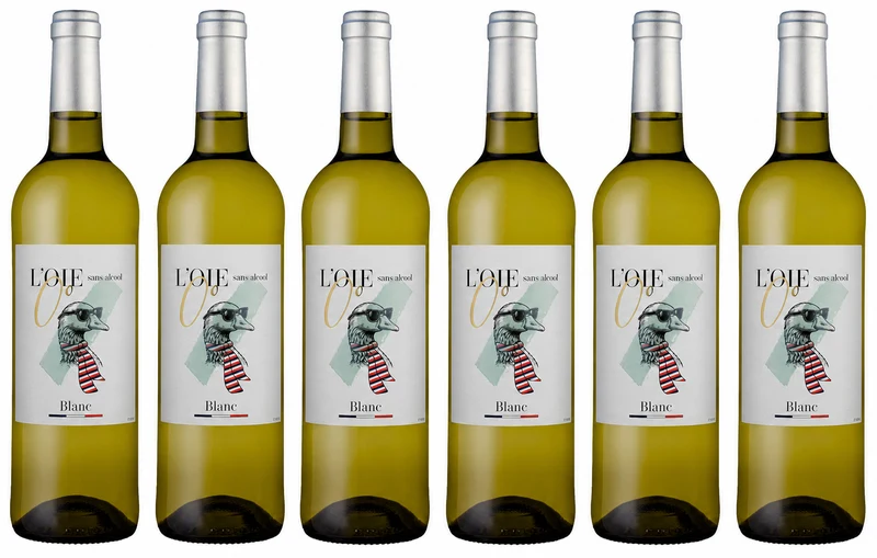 L'Oie sans alcool 0° blanc X 6