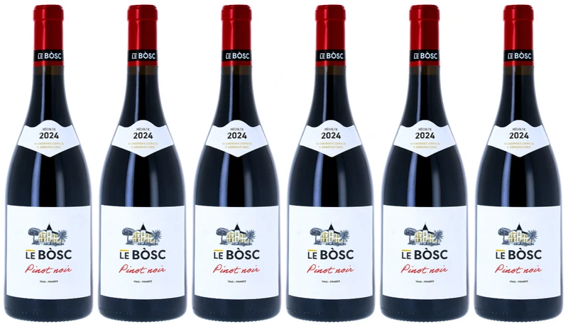 Domaine Le Bosc Pinot Noir X 6