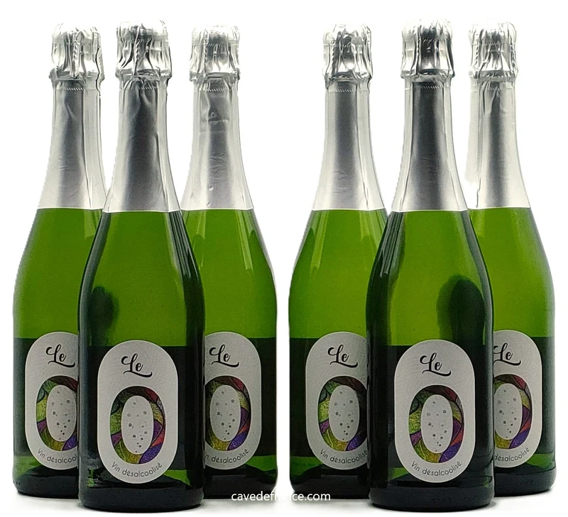 Le 0 (zéro) Pétillant sans alcool X 6