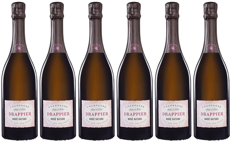 Drappier Brut Nature Rosé X 6