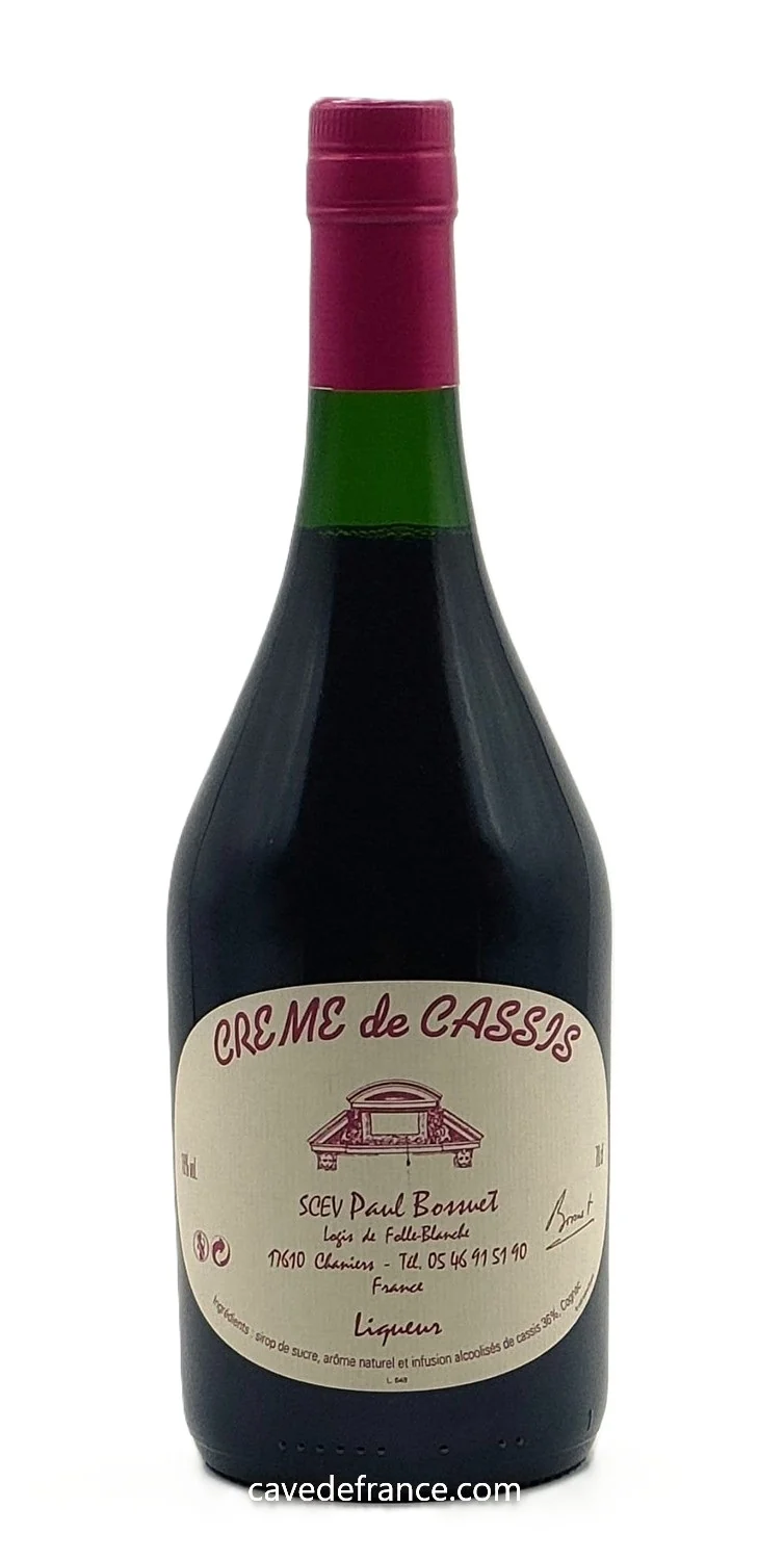 Crème de Cassis artisanale - Paul Bossuet