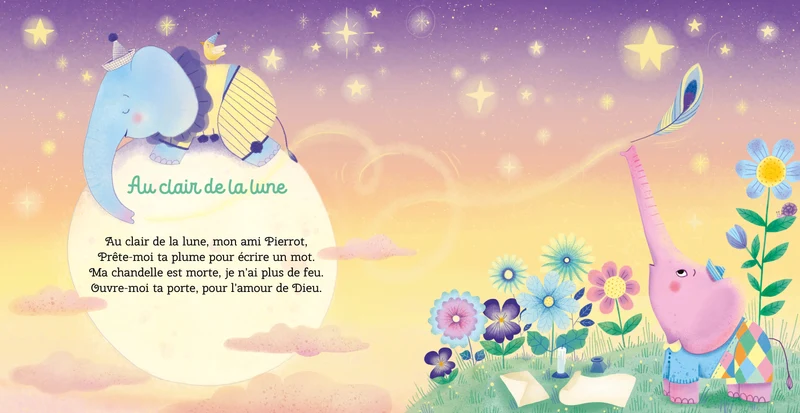 Mes berceuses et comptines pour faire dodo - livre avec boîtier sonore