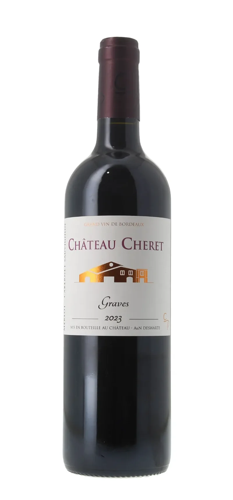 Château Cheret Pitres - Graves - AOP Graves - Rouge - 2023