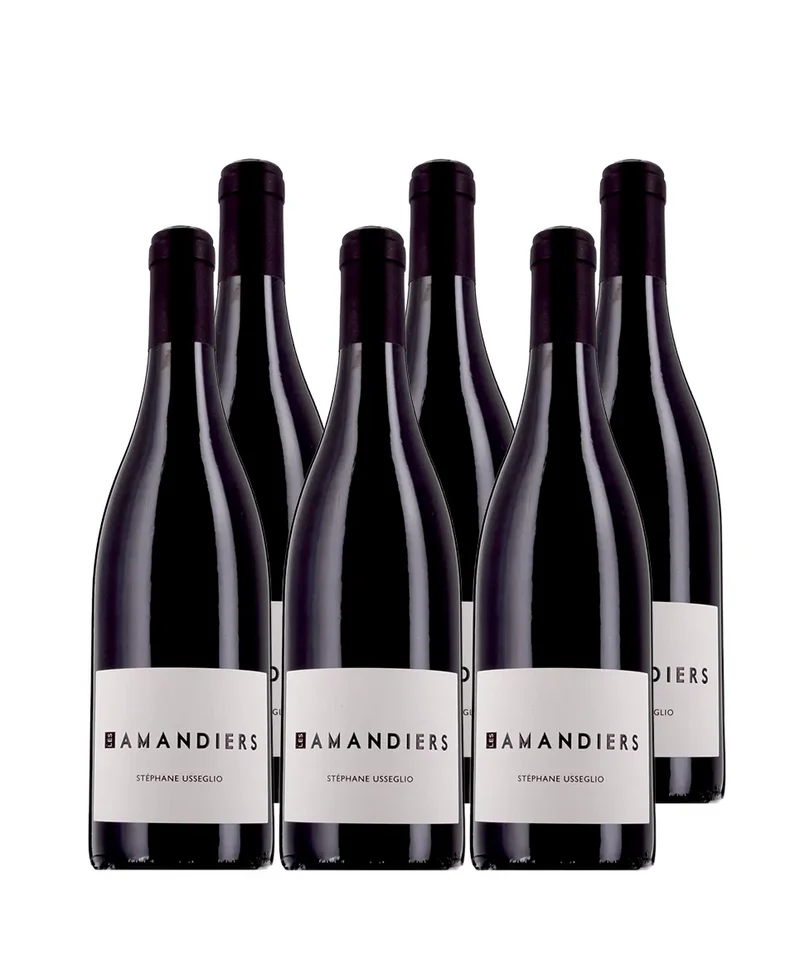 Stéphane Usseglio - Les Amandiers - 6 bouteilles - Vin de France - Rouge