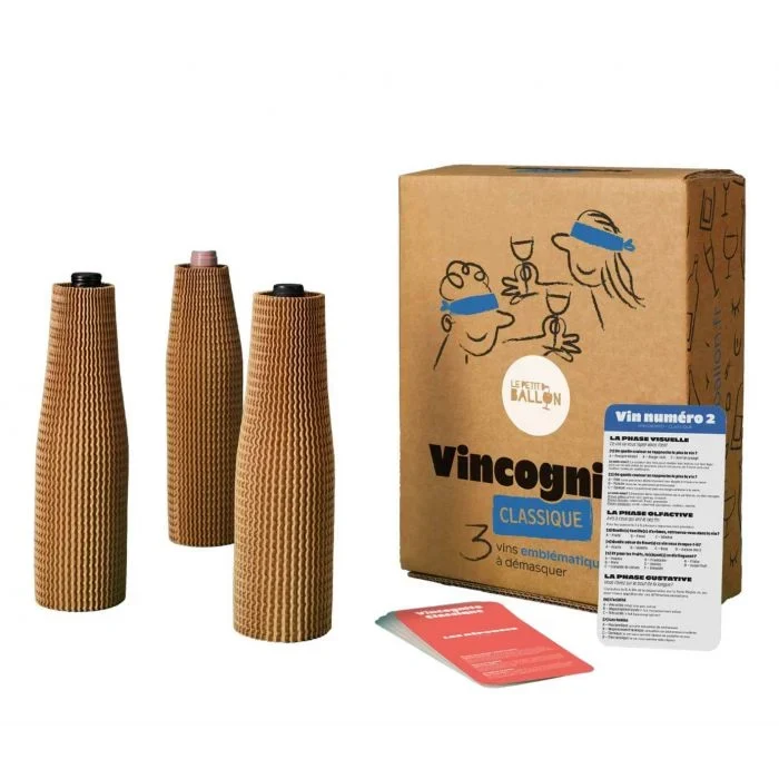 Vincognito classique - Coffret dégustation à l'aveugle