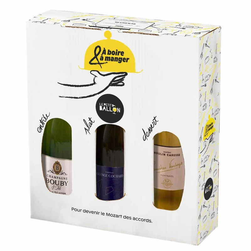 A boire & à manger - 3 vins et 3 recettes