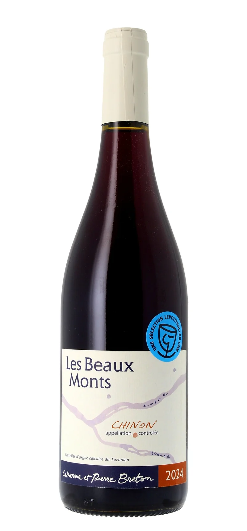 Catherine & Pierre Breton - Les Beaux Monts - AOP Chinon - Rouge - 2024