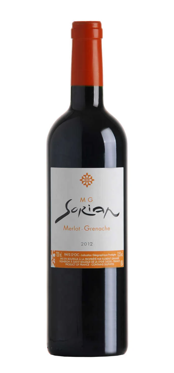 Clos Sorian - IGP Pays d'Oc - Rouge - 2012