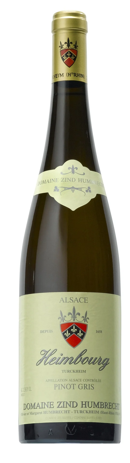 Zind Humbrecht - AOP Pinot Gris - Blanc - 2014
