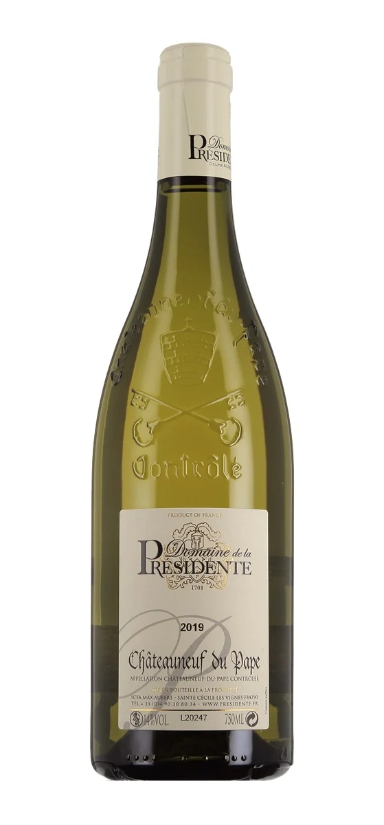 Domaine de la Présidente - AOP Châteauneuf-du-Pape - Blanc - 2019