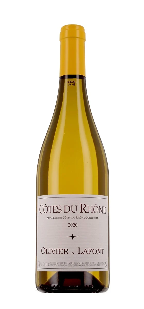 Olivier & Lafont - AOP Côtes-du-Rhône - Blanc - 2020