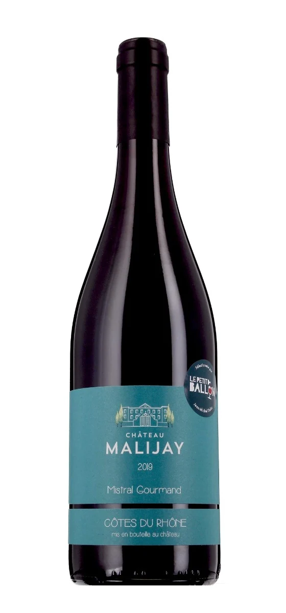 Château Malijay - Mistral Gourmand - AOP Côtes-du-Rhône - Rouge - 2019