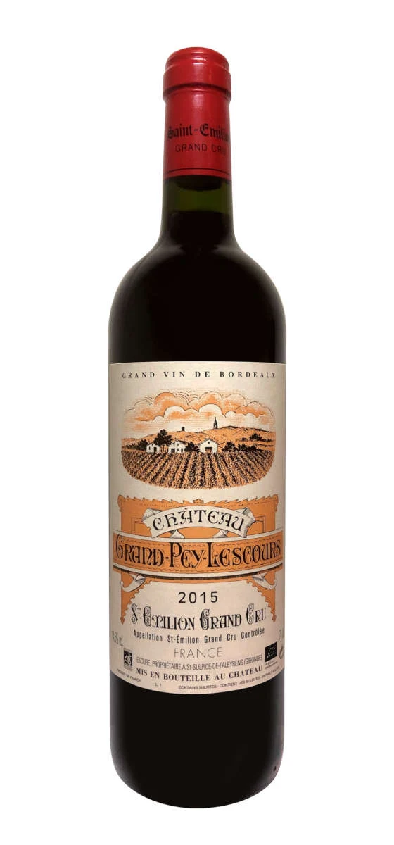 Château Grand Pey Lescours - AOP Saint-Émilion Grand Cru - Rouge - 2015