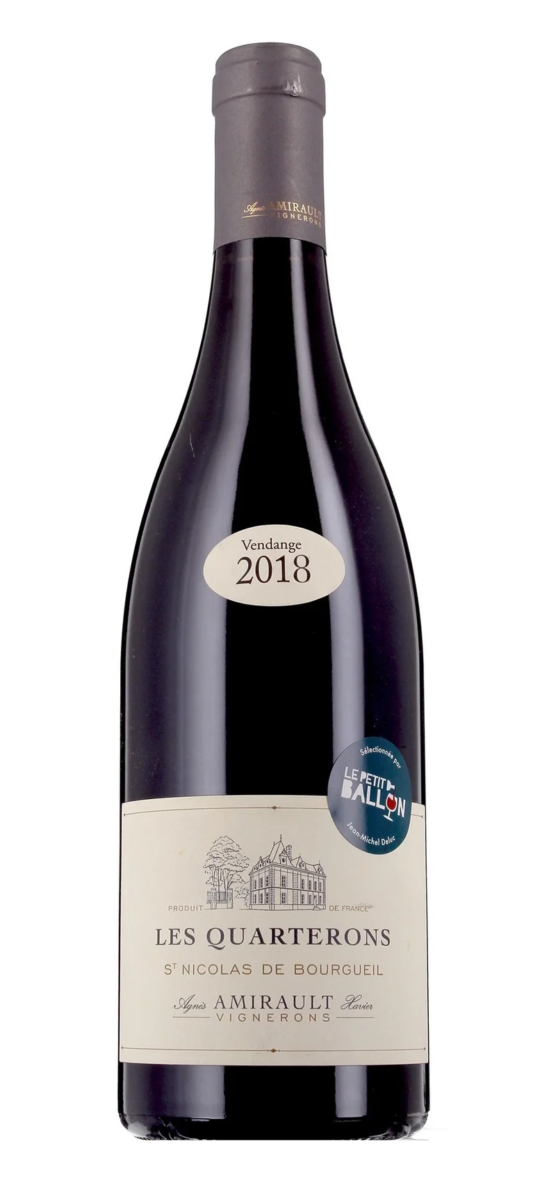 Clos des Quarterons - AOP Saint-Nicolas-de-Bourgueil - Rouge - 2018