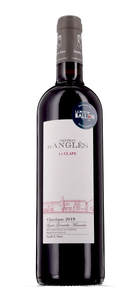 Château d'Anglès - AOP La Clape - Rouge - 2019