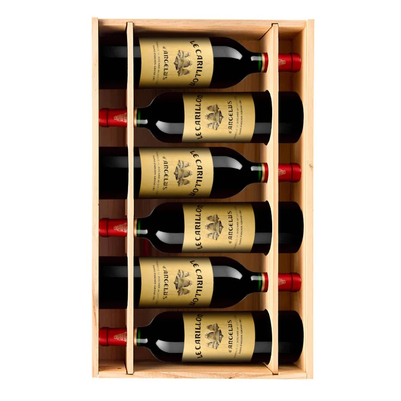 Carillon d’Angelus 6 bouteilles & Caisse bois