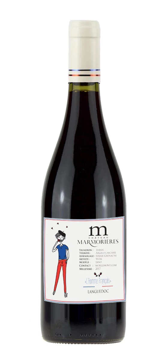 Château de Marmorières - AOP La Clape - Rouge - 2018
