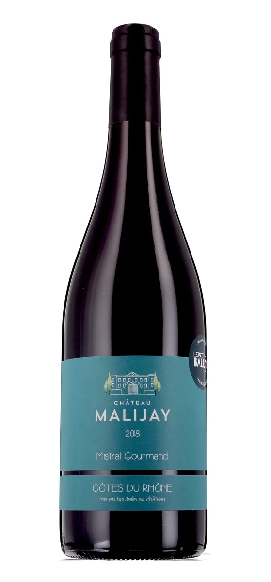 Château Malijay - Mistral Gourmand - AOP Côtes-du-Rhône - Rouge - 2018