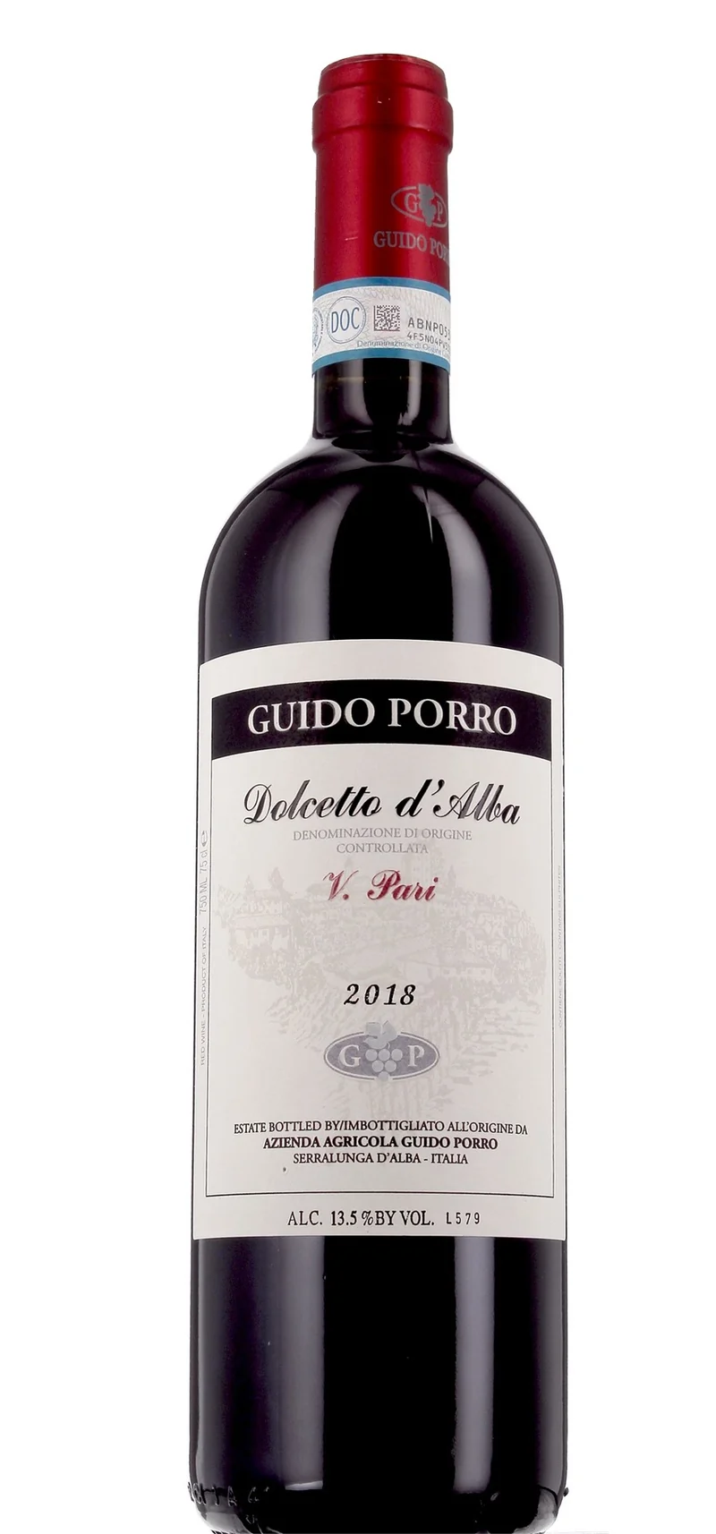 Guido Porro - DOC Dolcetto d'Alba - Rouge - 2018