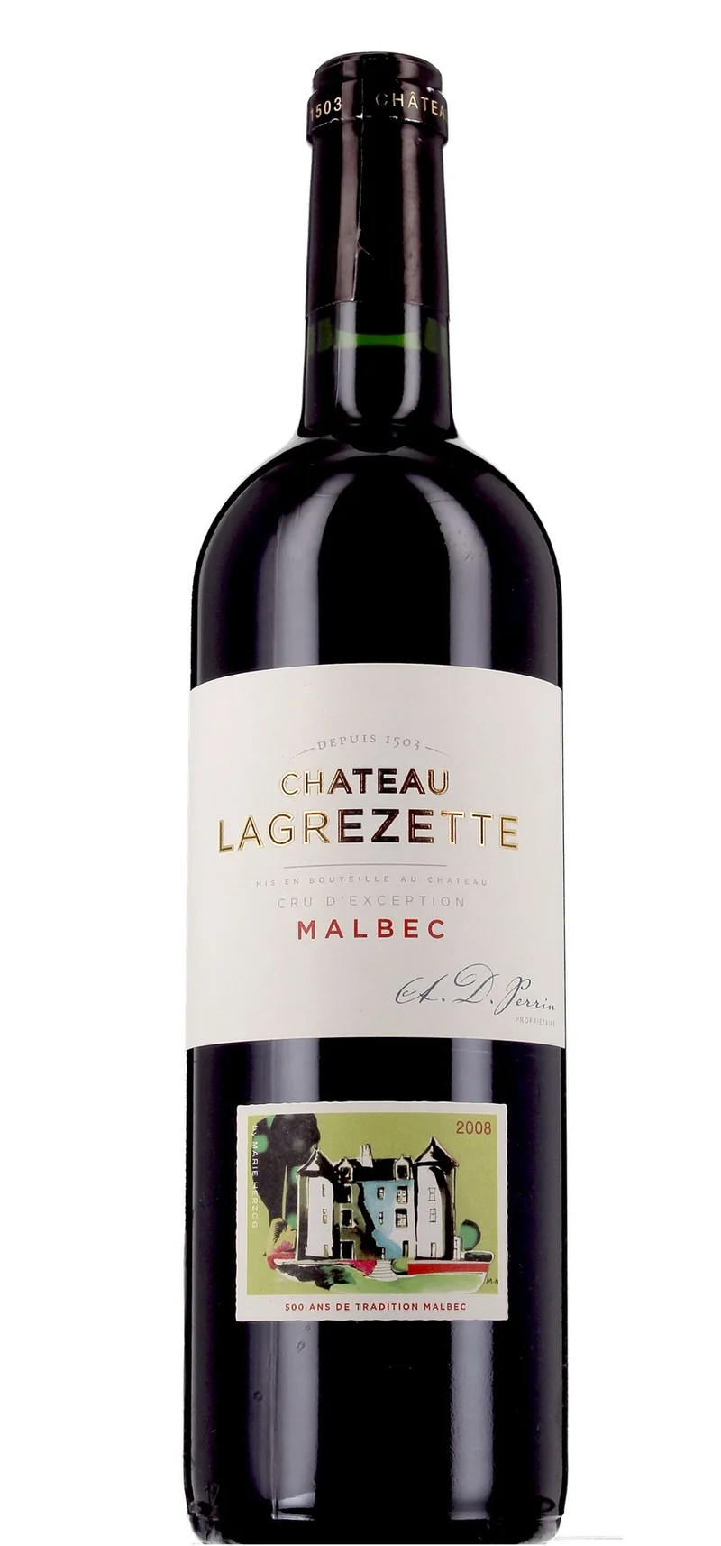 Château Lagrézette - AOP Cahors - Rouge - 2008