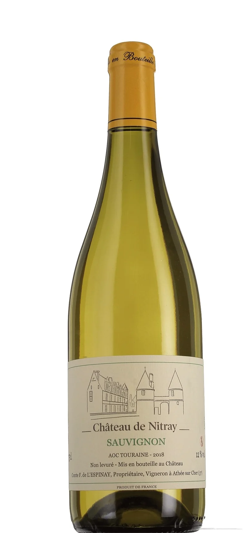 Château de Nitray - AOP Touraine - Blanc - 2018