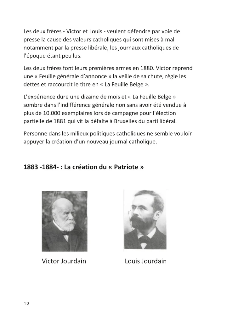 Fracture familiale autour d'un journal