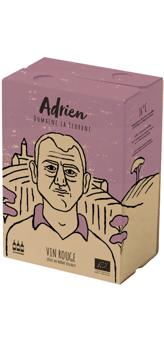 Domaine la Florane - AOP Côtes-du-Rhône-Villages Visan - Rouge - 2019