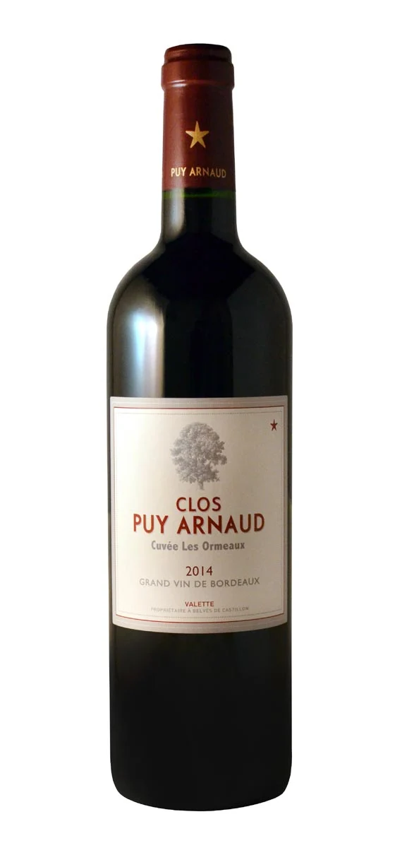 Clos Puy Arnaud - AOP Castillon-Côtes-de-Bordeaux - Rouge - 2014