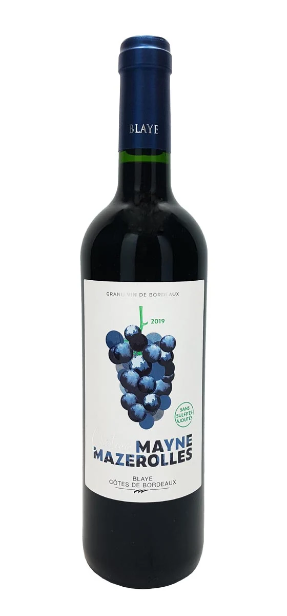 Château Mayne Mazerolles - AOP Blaye-Côtes-de-Bordeaux - Rouge - 2019