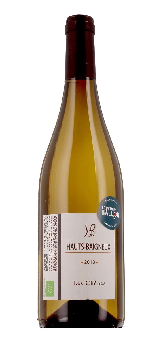 Domaine des Hauts Baigneux - AOP Touraine-Azay-le-Rideau - Blanc - 2018