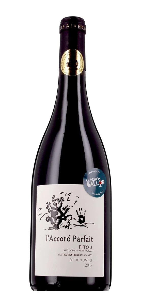 Les maîtres vignerons de Cascastel - L'accord Parfait - AOP Fitou - Rouge - 2017