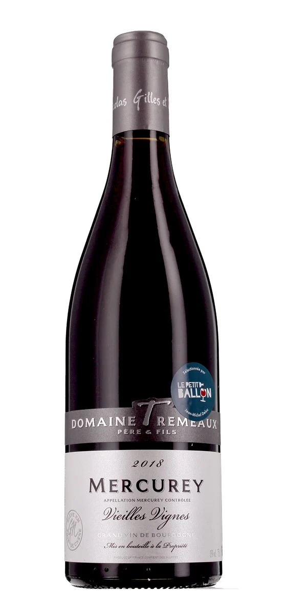 Domaine Trémeaux - AOP Mercurey - Rouge - 2018