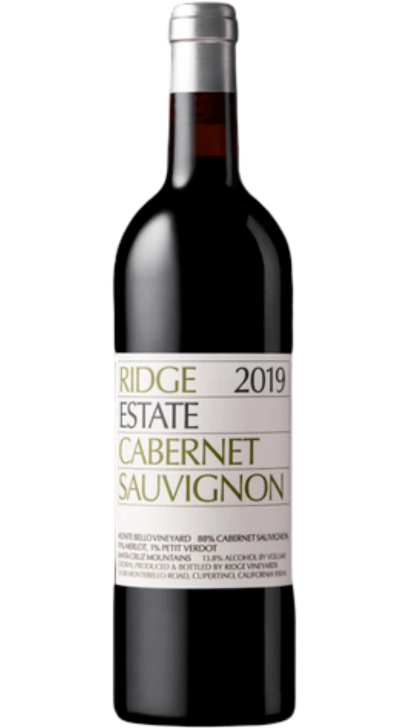 Santa Cruz Mountains Estate Cabernet Sauvignon - 2019 - Ridge Vineyards