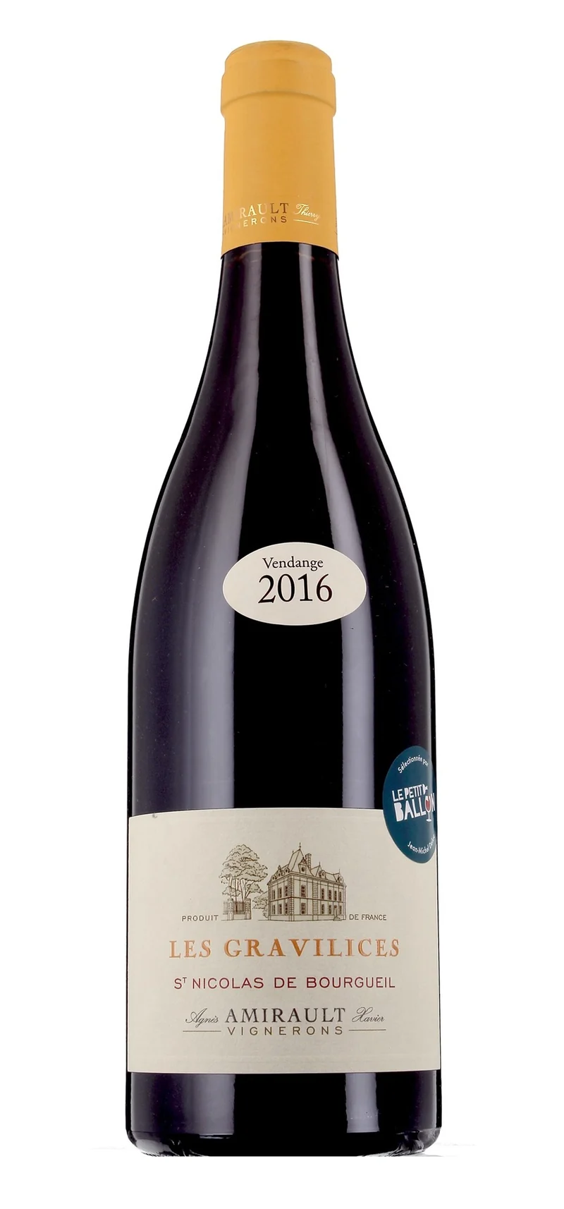 Clos des Quarterons - AOP Saint-Nicolas-de-Bourgueil - Rouge - 2016