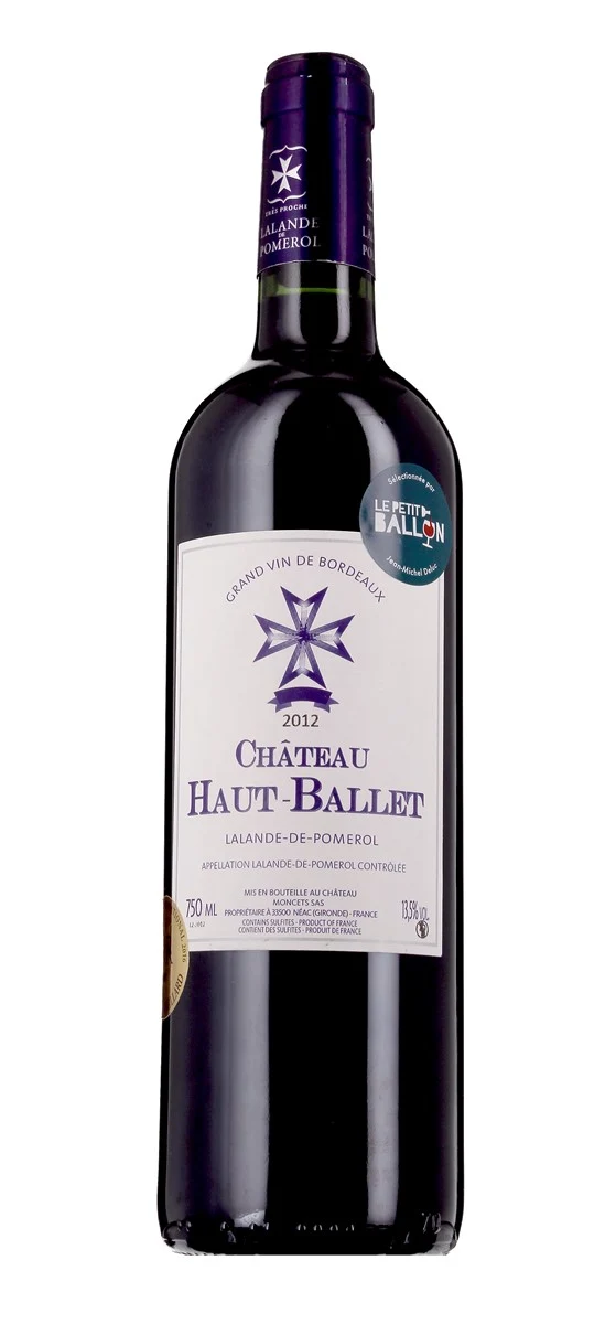 Château Haut Ballet - AOP Lalande-de-Pomerol - Rouge - 2012