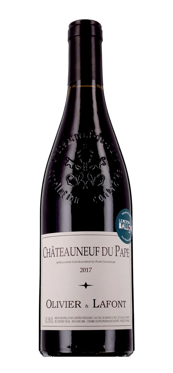 Olivier & Lafont - AOP Châteauneuf-du-Pape - Rouge - 2017