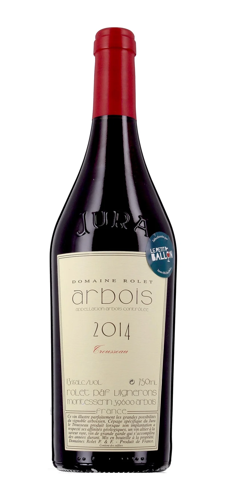 Domaine Rolet - AOP Arbois - Rouge - 2014
