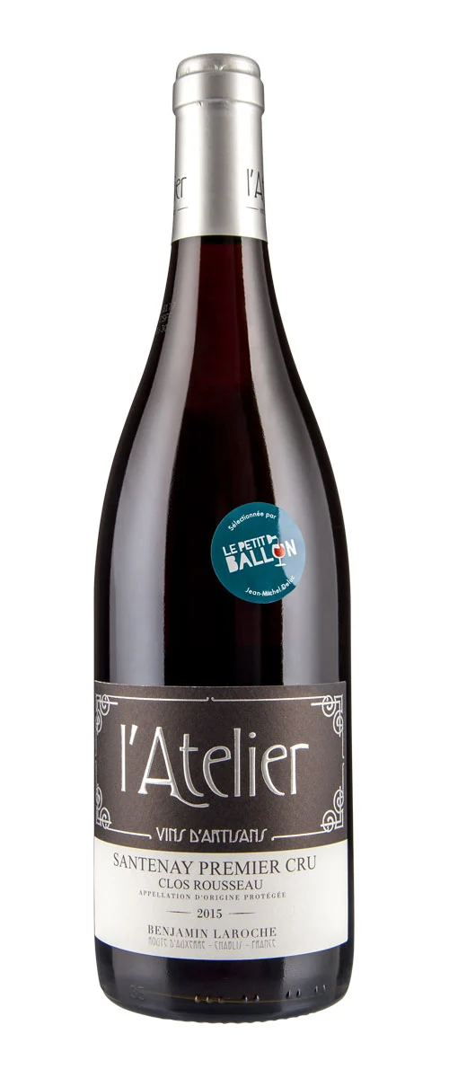 L'Atelier - AOP Santenay Premier Cru - Rouge - 2015