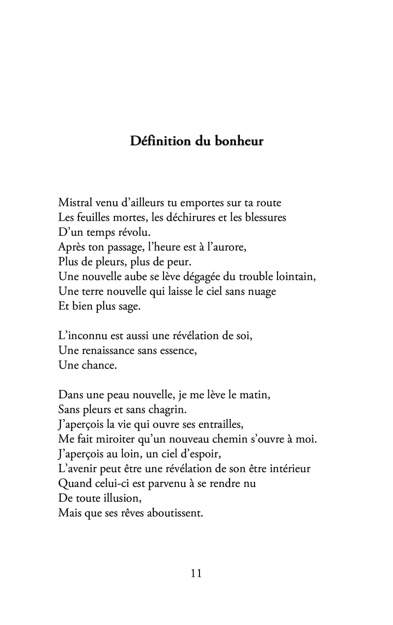 L'arrivée d'un nouveau printemps