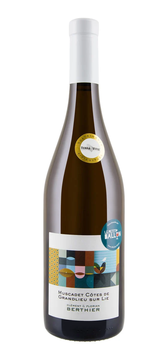 Clément et Florian Berthier - AOP Muscadet-Côtes-de-Grandlieu - Blanc - 2018