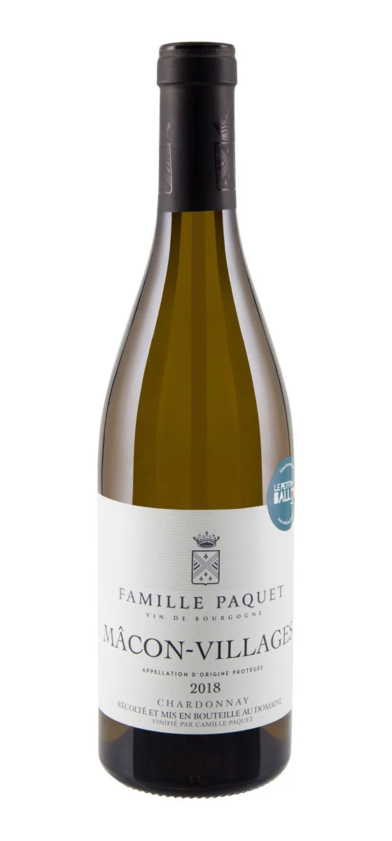 Domaine Famille Paquet - AOP Mâcon-Villages - Blanc - 2018