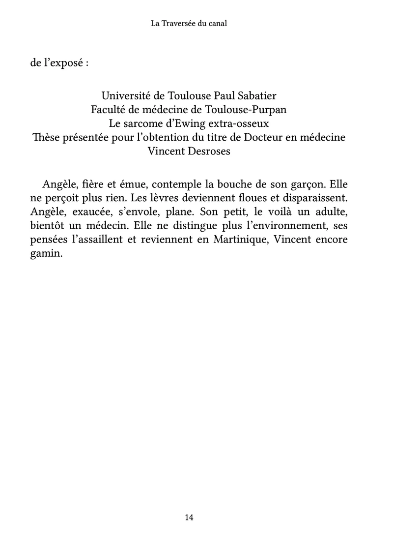 La Traversée du canal