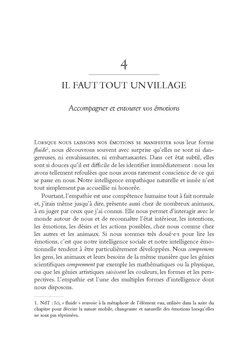 Le langage des émotions