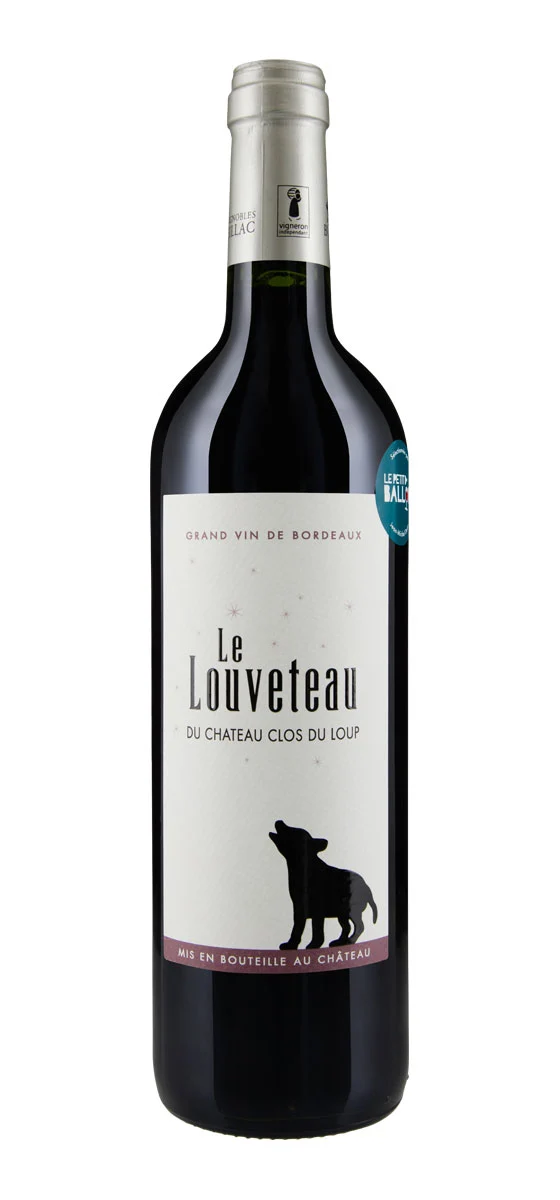 Vignobles Bouillac - Louveteau - AOP Blaye-Côtes-de-Bordeaux - Rouge - 2014