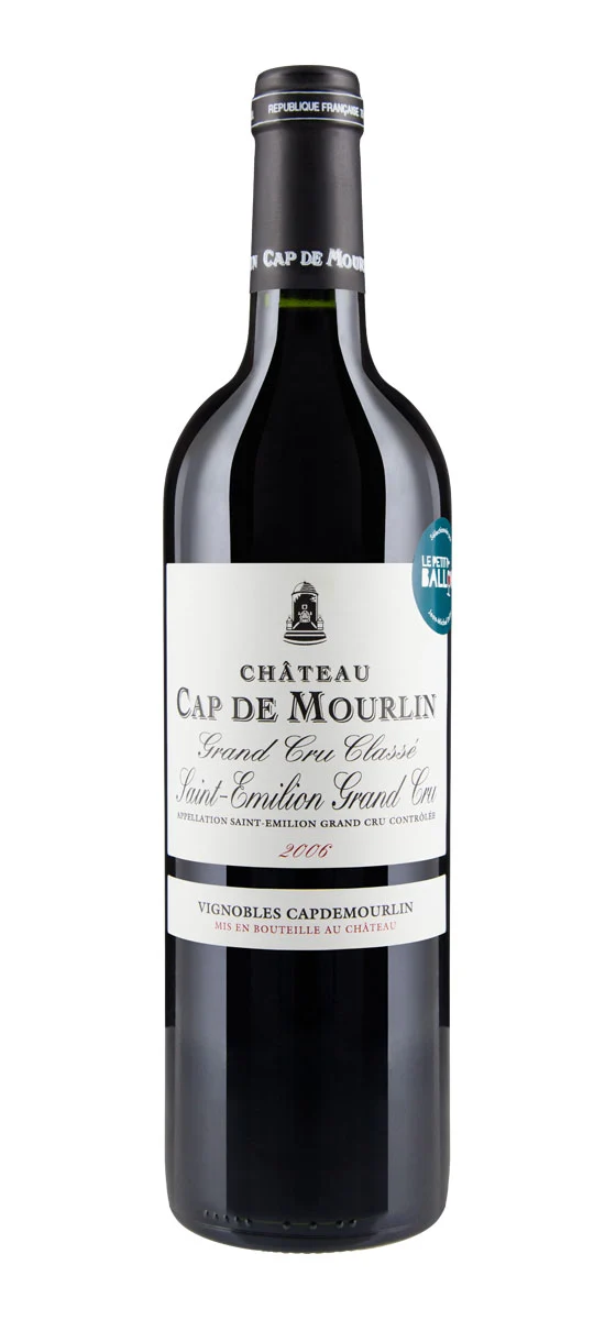 Château Cap de Mourlin - AOP Saint-Émilion Grand Cru - Rouge - 2006