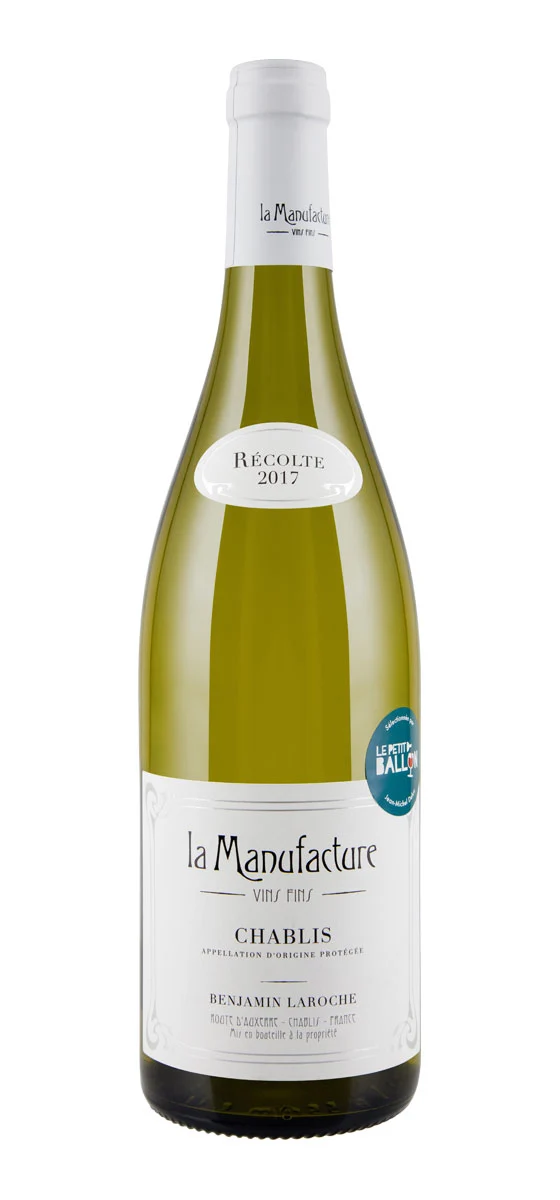 La Manufacture - AOP Chablis - Blanc - 2017