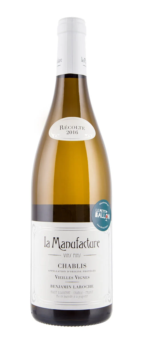 La Manufacture - AOP Chablis - Blanc - 2016