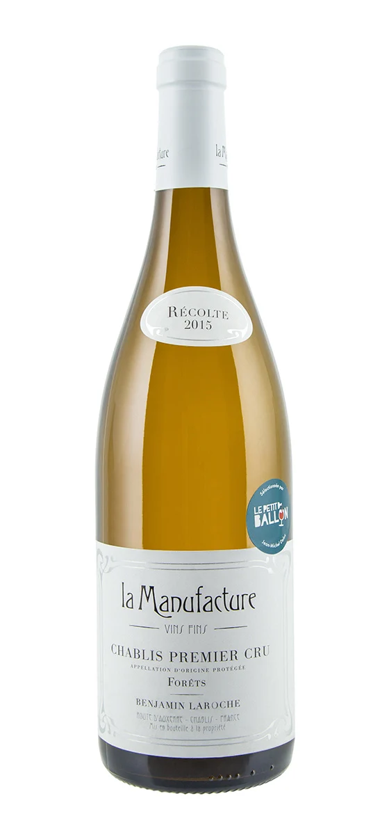 La Manufacture - AOP Chablis Premier Cru - Blanc - 2015