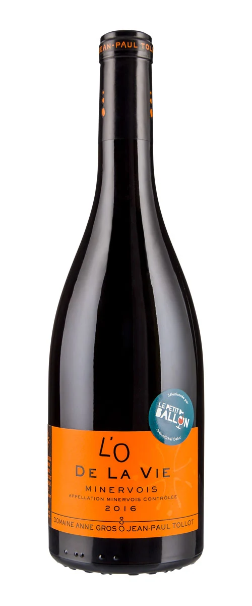 Anne Gros et Jean Paul Tollot - AOP Minervois - Rouge - 2016