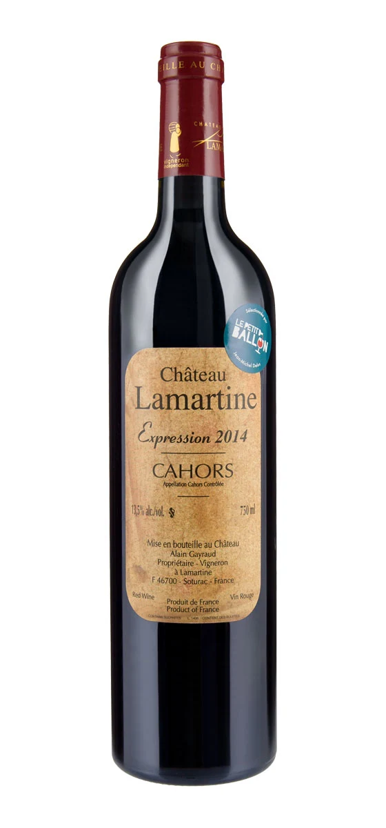 Château Lamartine - AOP Cahors - Rouge - 2014
